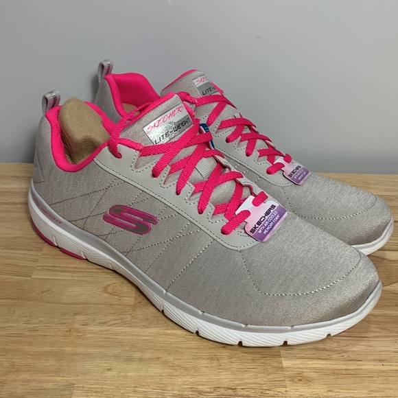 Skechers Flex Appeal 3.0 with Air Cooled Memory Foam 13067/LGHP size 11 womens - Picture 3 of 6
